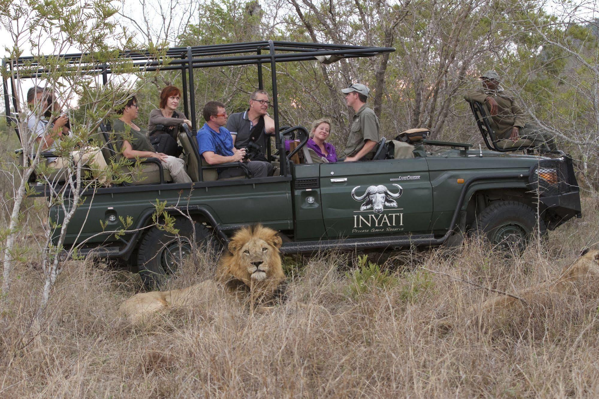 Inyati Game Lodge Metsi Exteriör bild